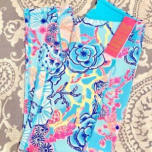 Lilly Pulitzer Luxletic Leggings Bali Blue